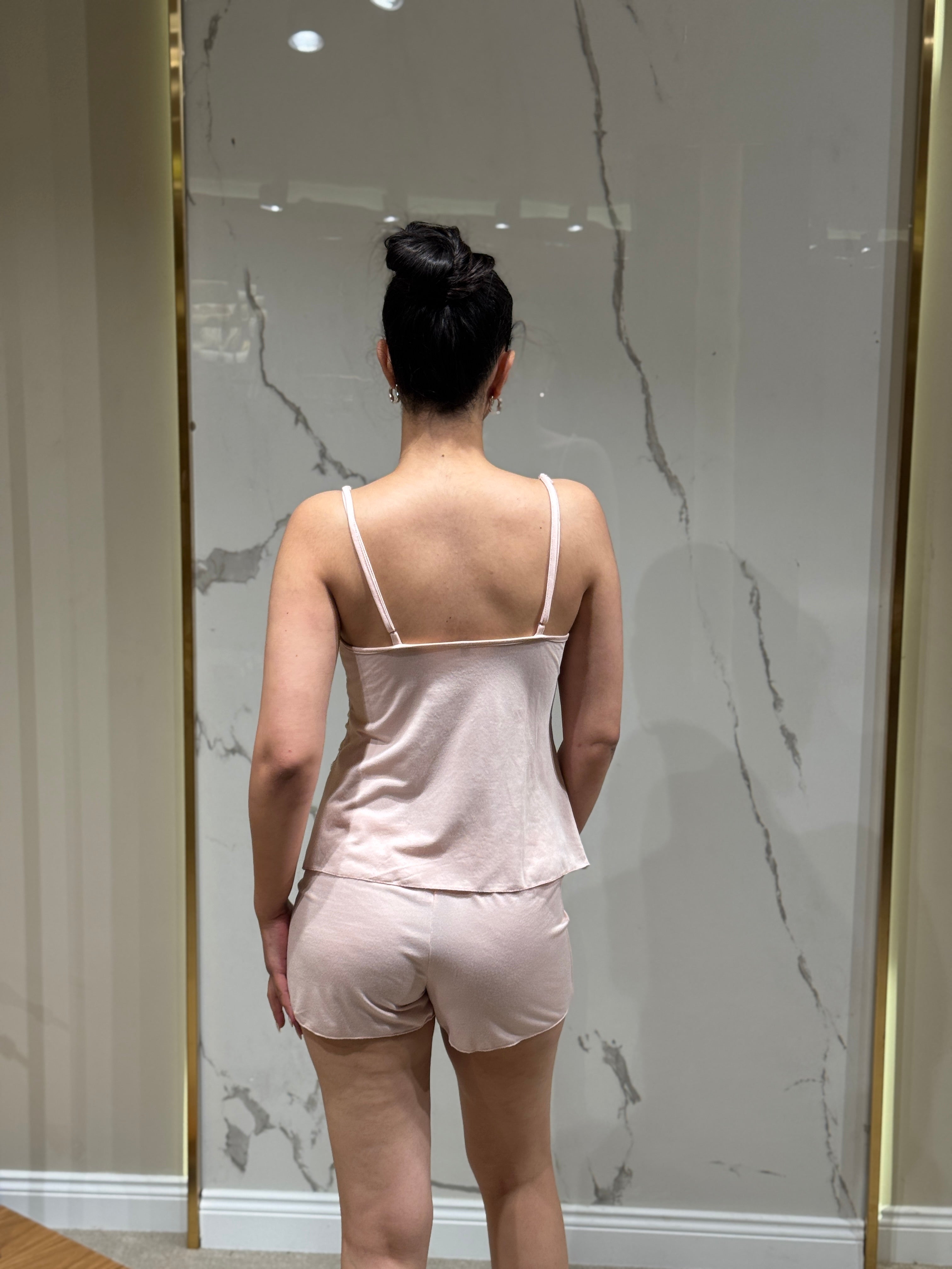 Saten Sabahlık - Dantel Detaylı 6'lı Set Takım