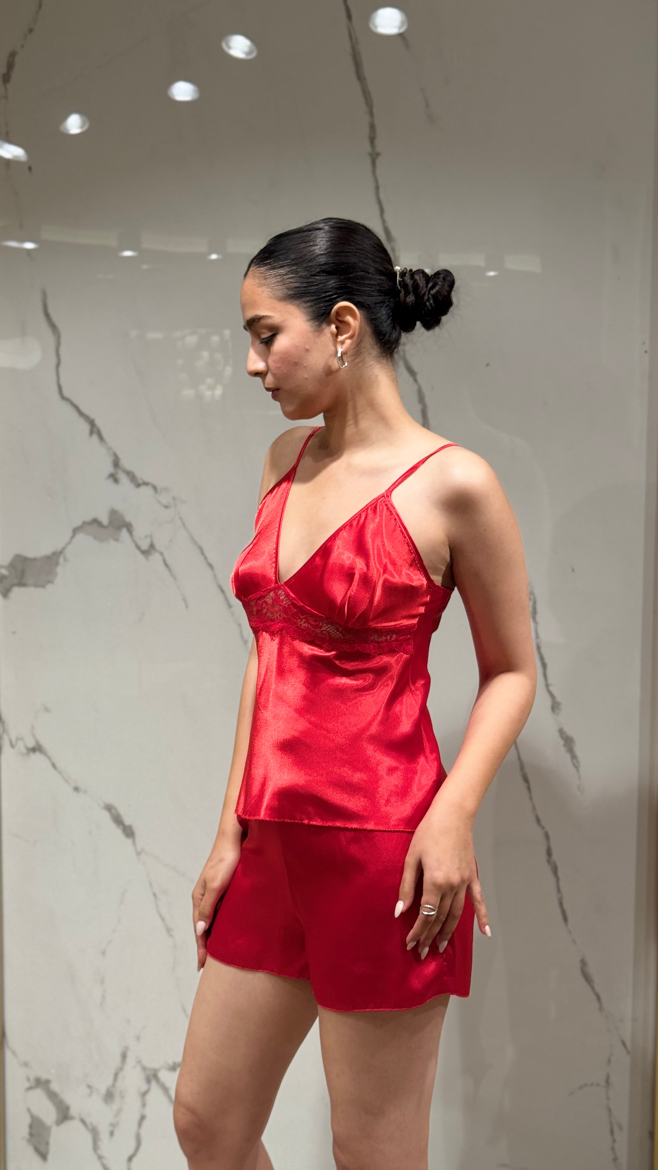 Saten Sabahlık  6'lı Set Takım