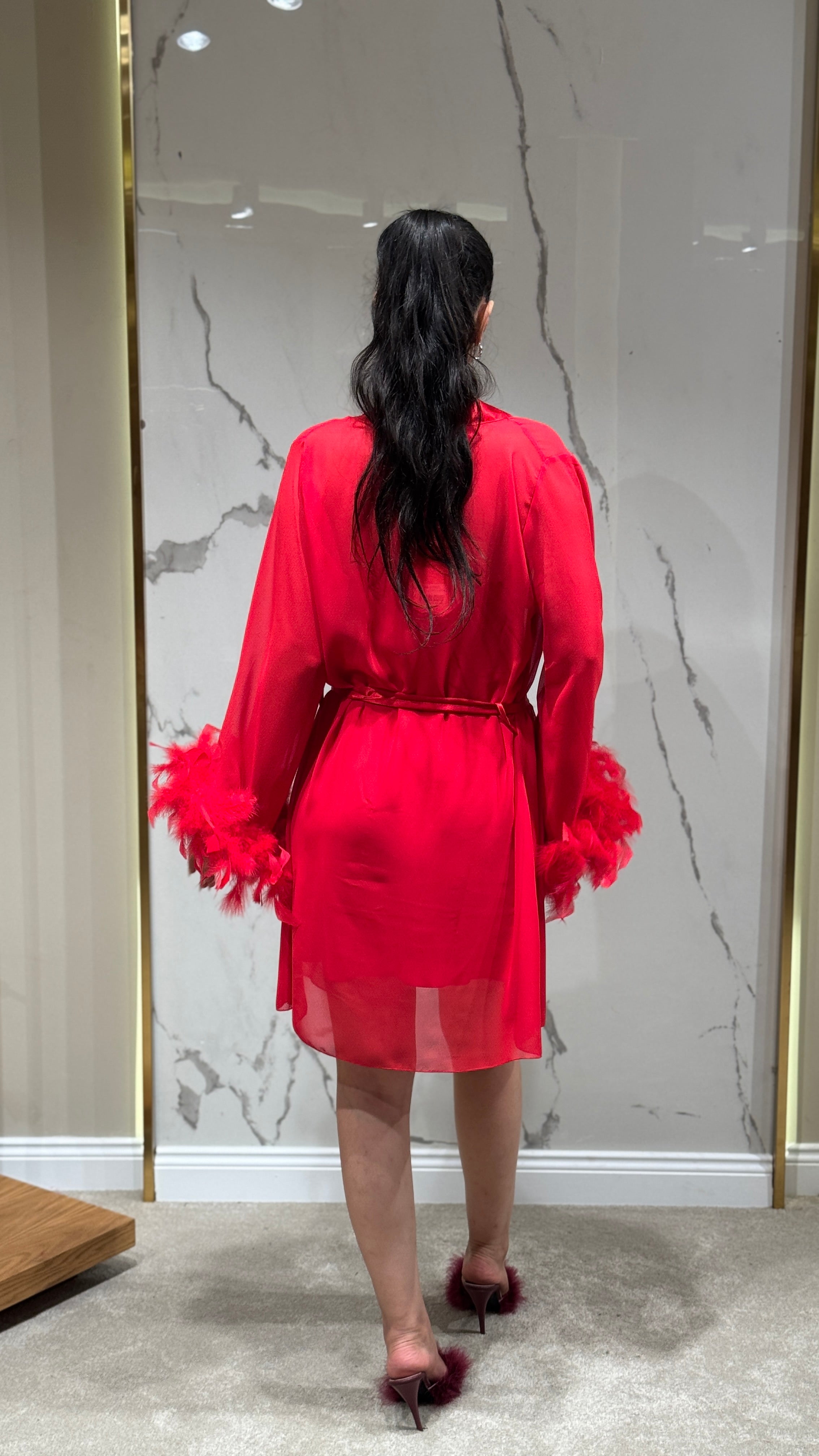 Saten Sabahlık 6'lı Set Takım