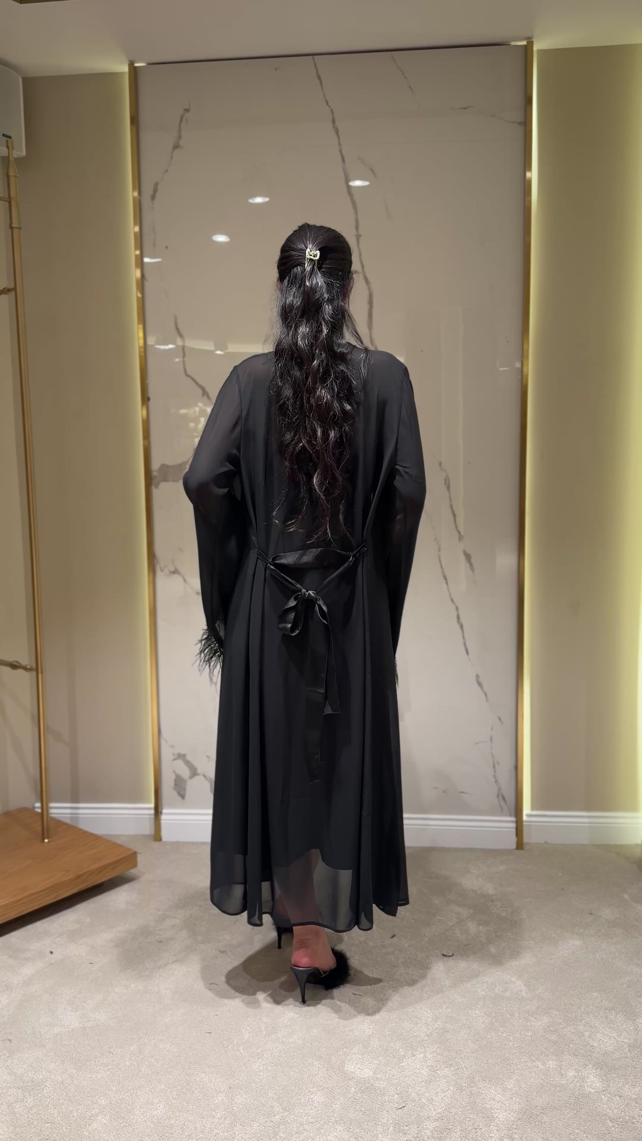 Saten Sabahlık - Püskül Detaylı