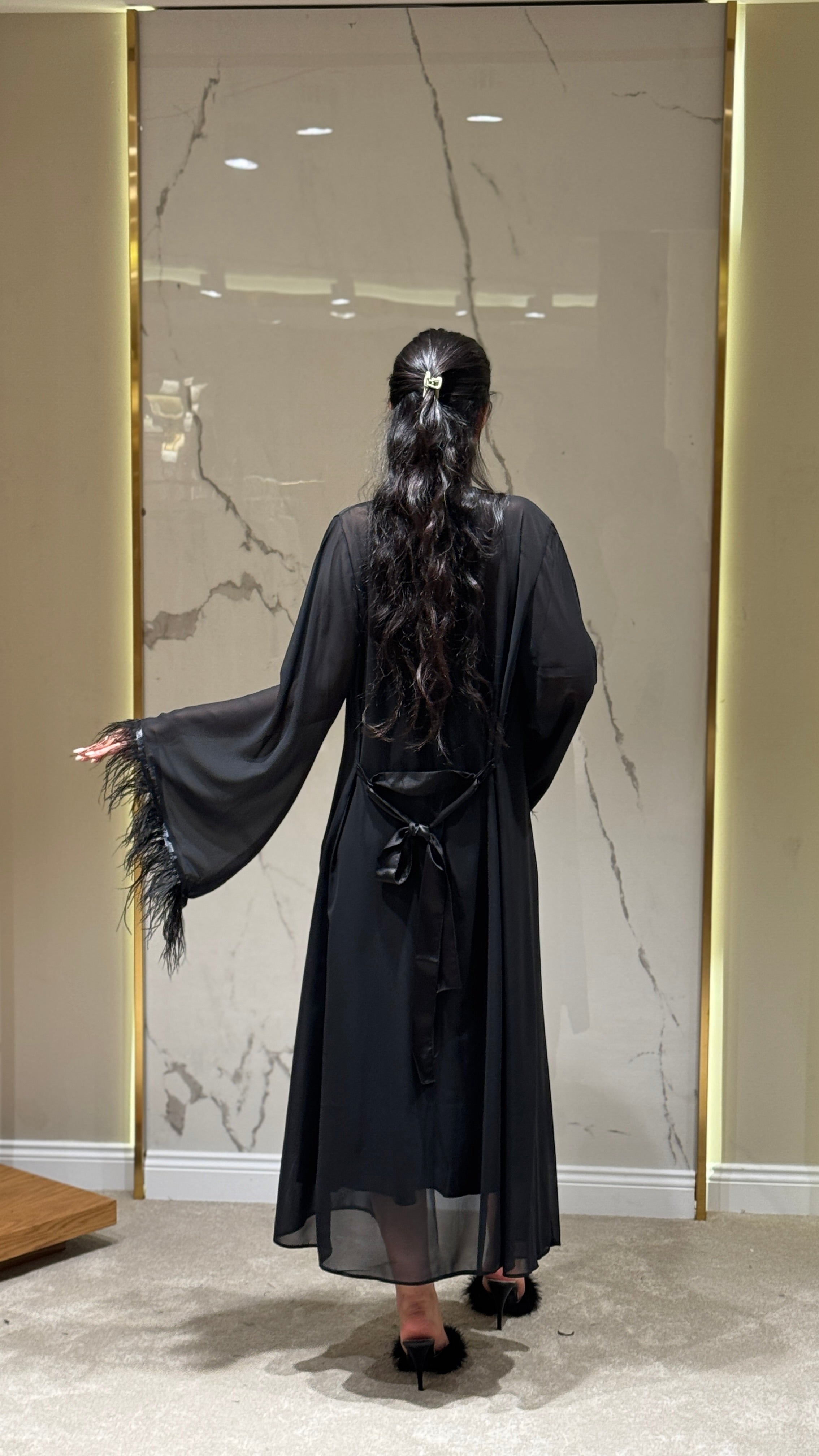 Saten Sabahlık - Püskül Detaylı