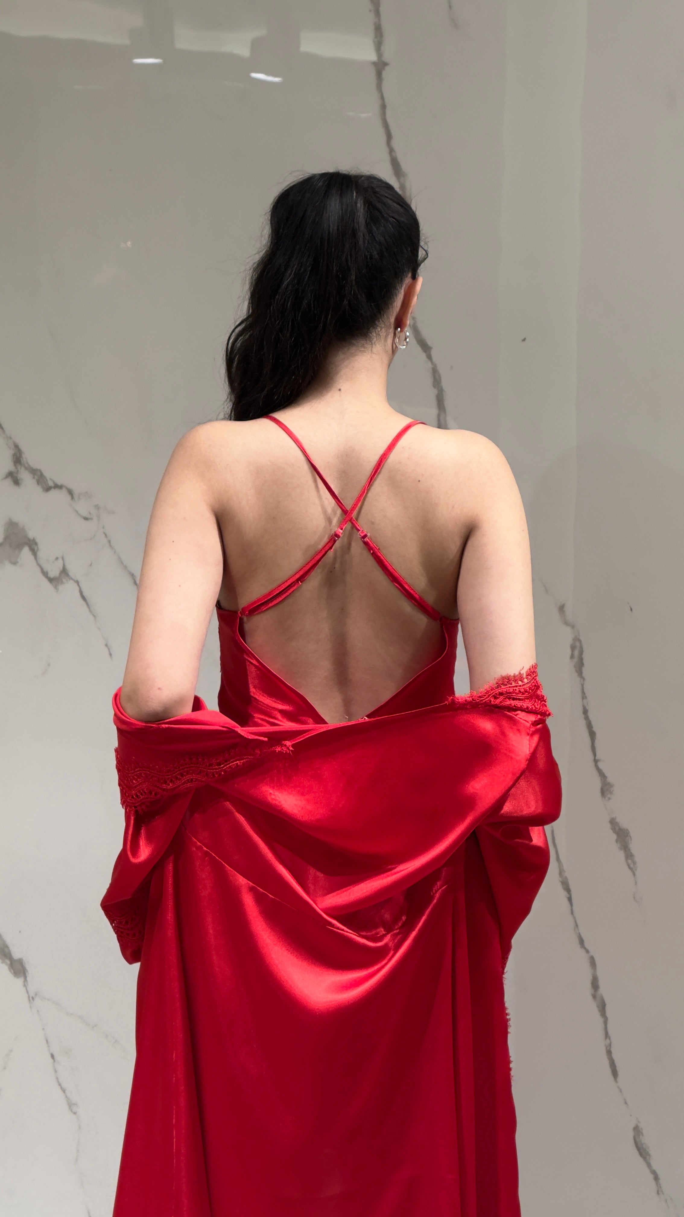 Saten Sabahlık 6'lı Set Takım