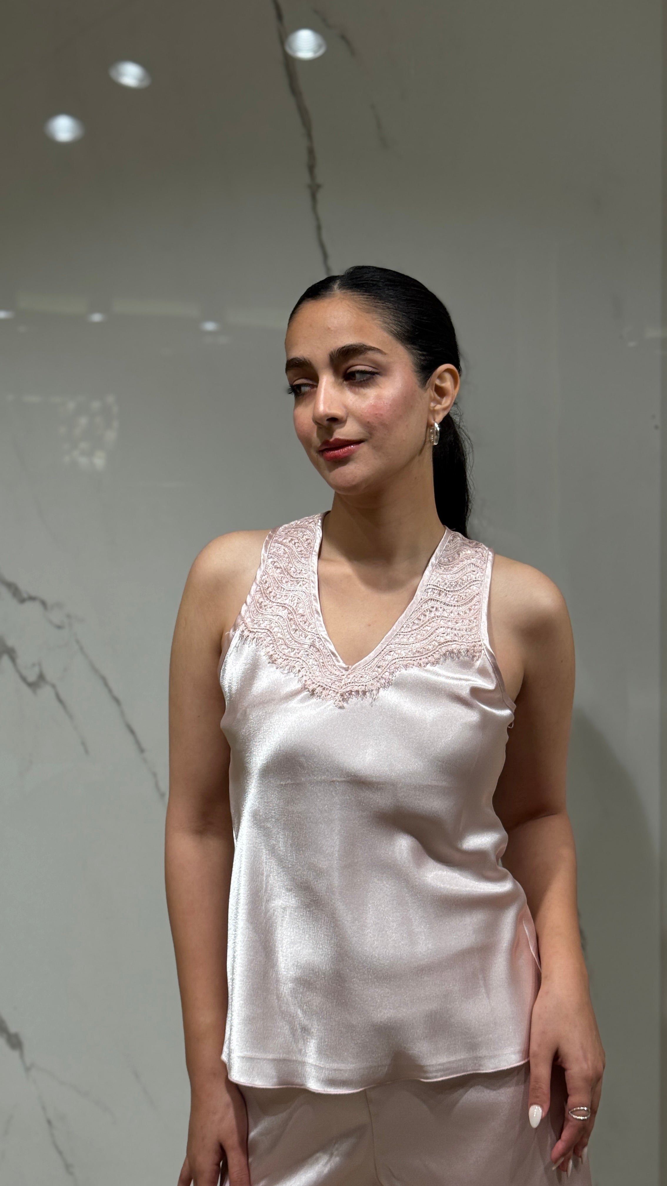 Saten Sabahlık 6'lı Set Takım